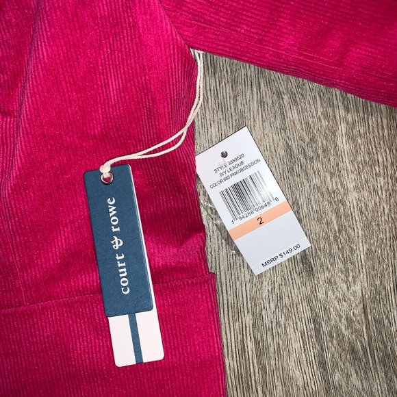 NWT Court & Rowe | Ivy League Corduroy Blazer - Picture 8 of 10